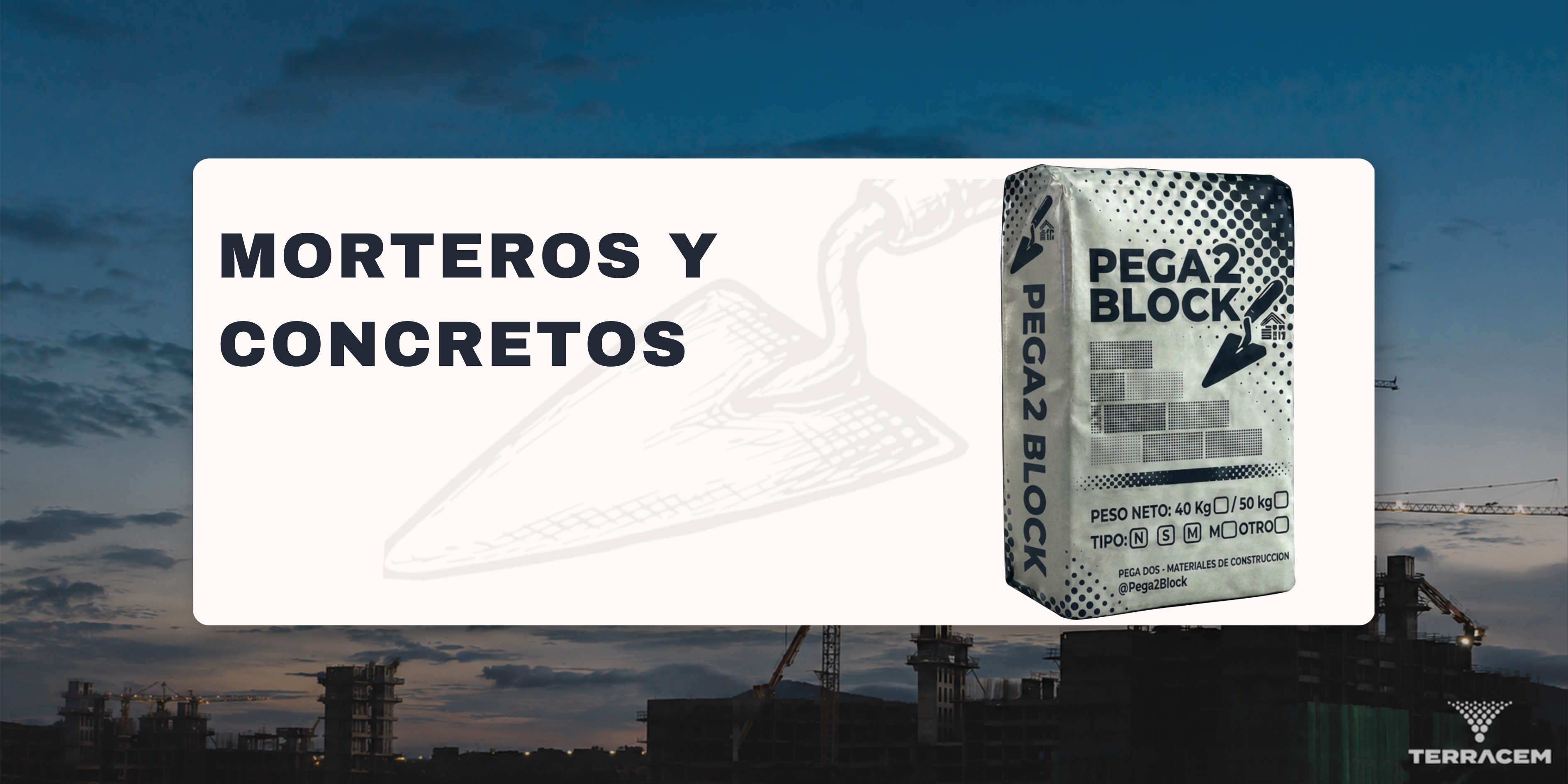 Productos adhesivos TERRACEM